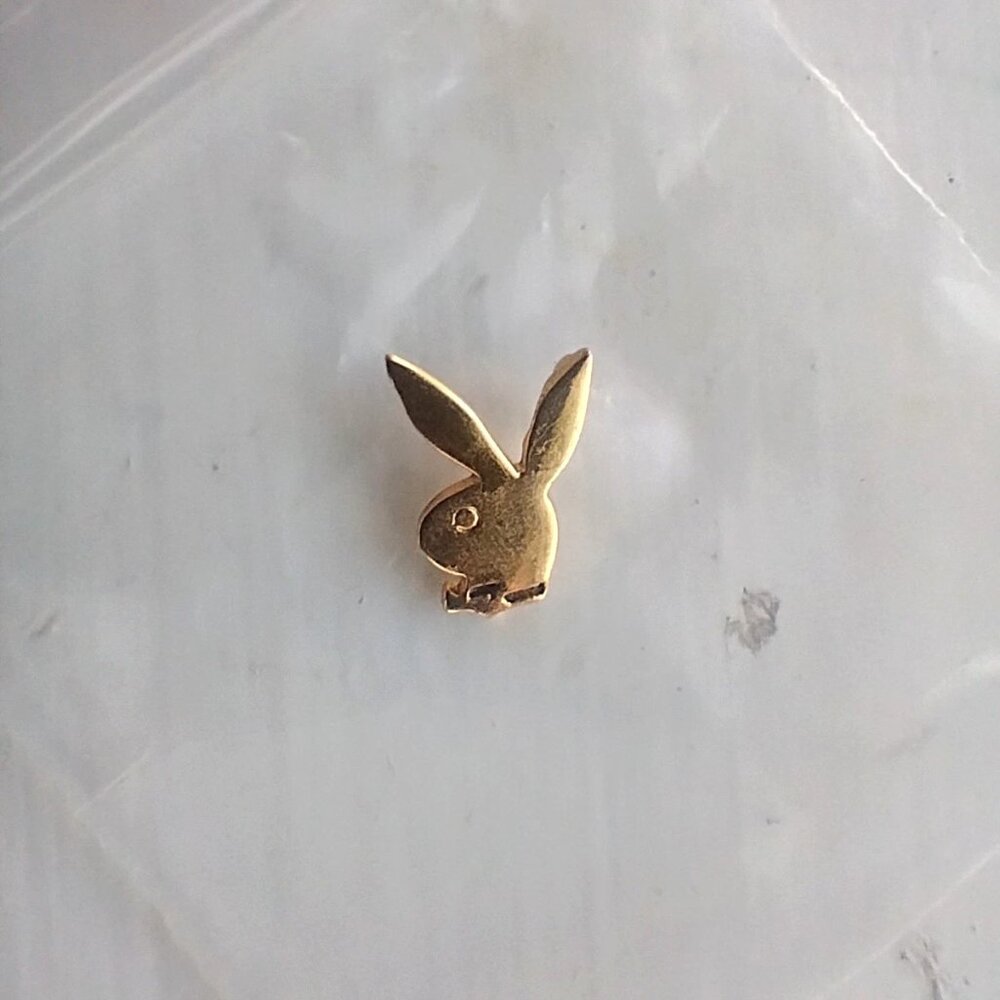 NEW VTG 18K Yellow Gold Plated Bunny Pendant UNISEX by Ju$t Another Rich Kid